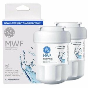 Lot of 2 GE General Electric MWF Refrigerator Water Filter MWF Filter New In Box